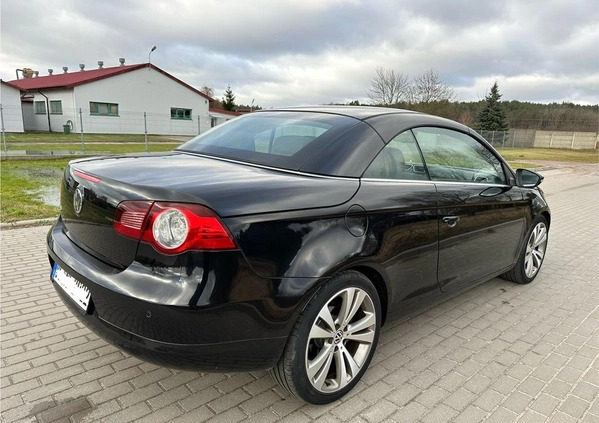 Volkswagen Eos cena 24500 przebieg: 272000, rok produkcji 2010 z Dębno małe 191